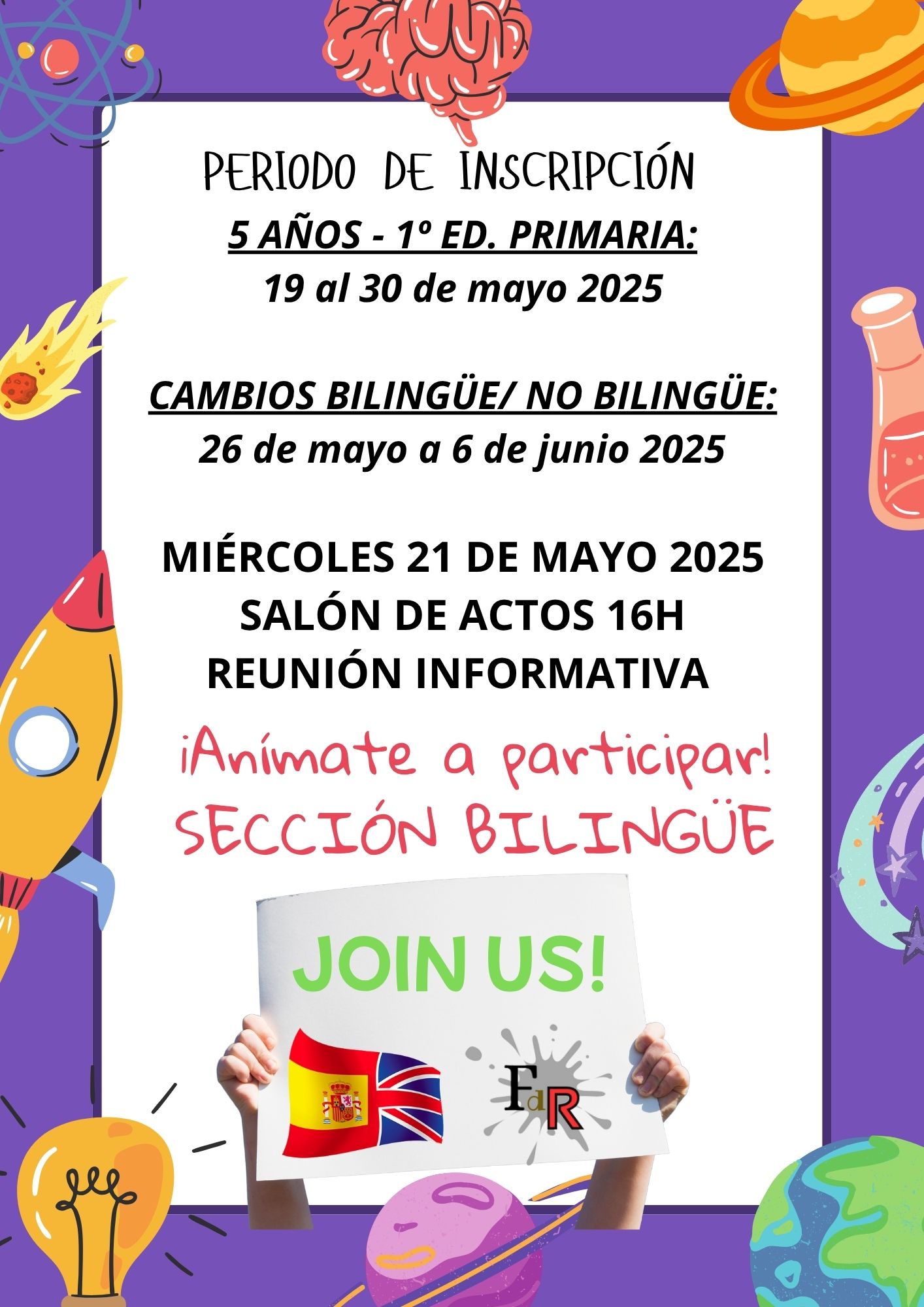 ANIMACIÓN SECCIÓN BILINGÜE