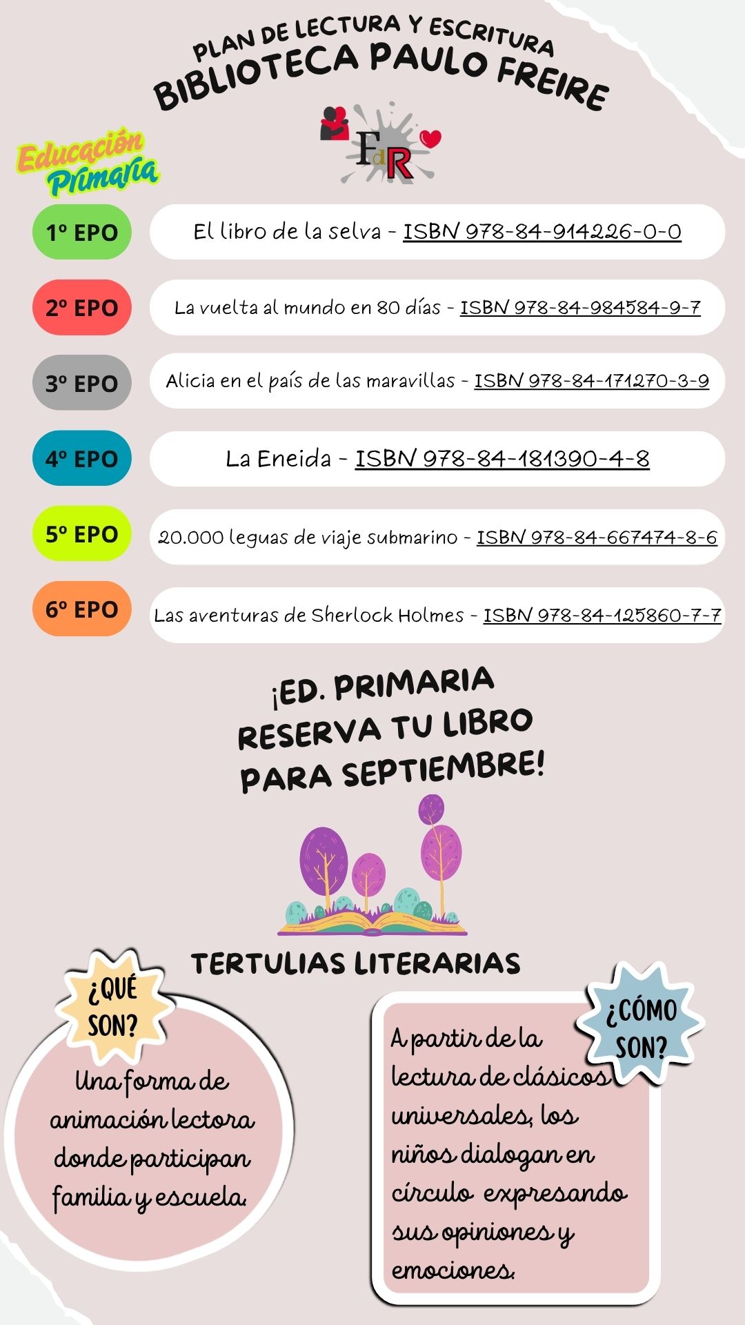 ED.PRIMARIA LITERARIAS 2526